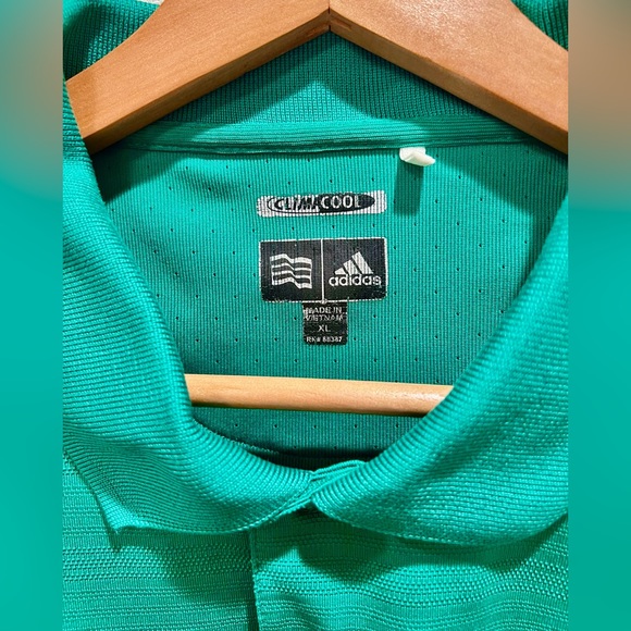 Adidas Climacool Golf Polo Shirt Green, 2008 U.S. Open Torrey Pines Embroidery - Picture 3 of 8